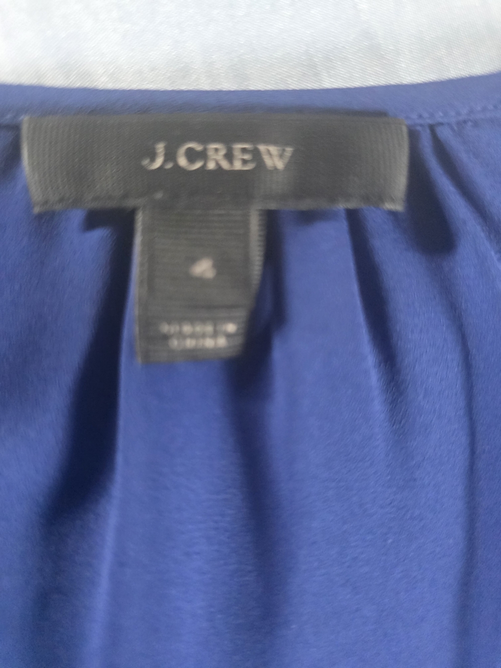 J. Crew Royal Blue Women's Top